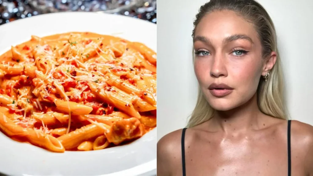 gigi hadid pasta